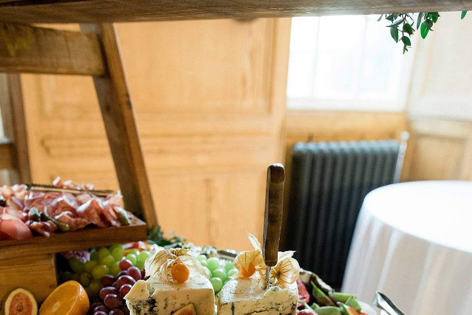 Cheese grazing station