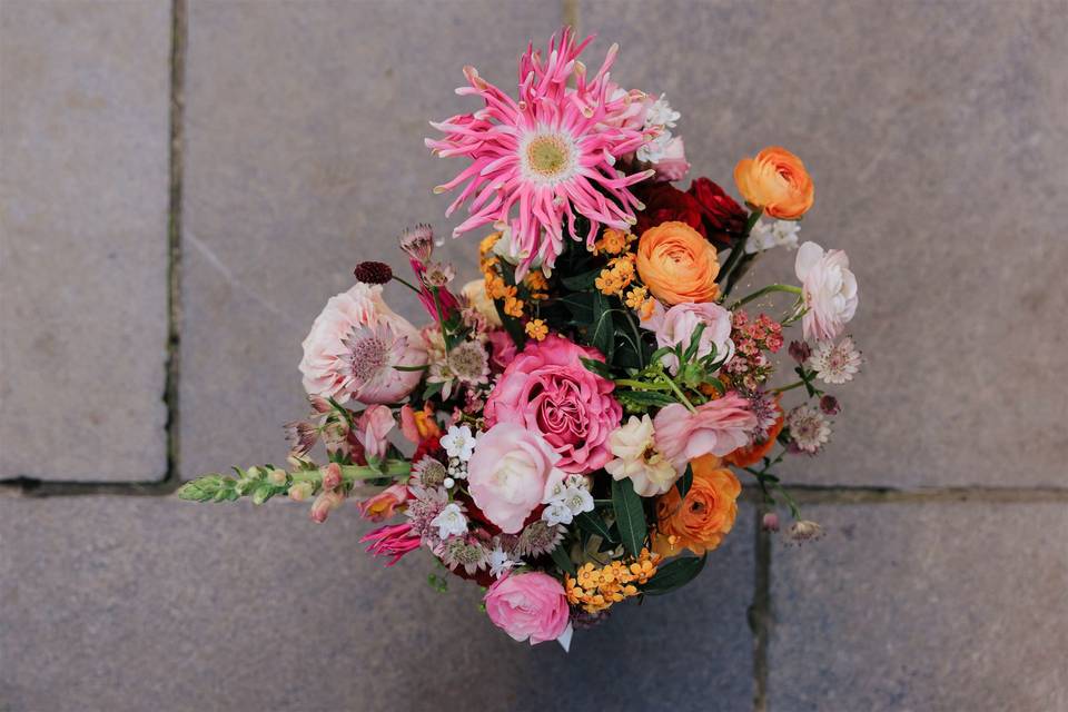 November winter wedding