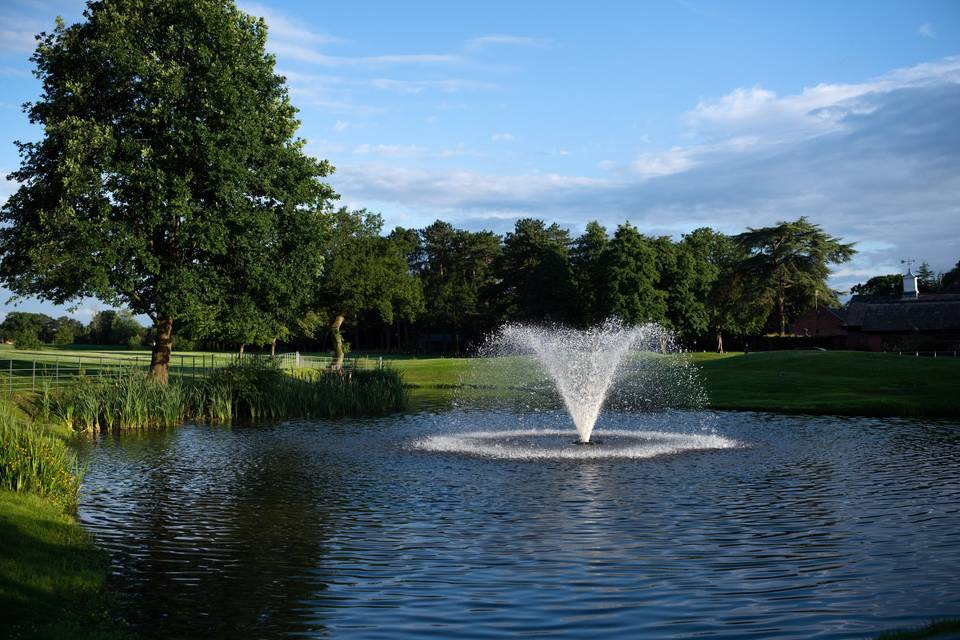 Lake & Fountain!