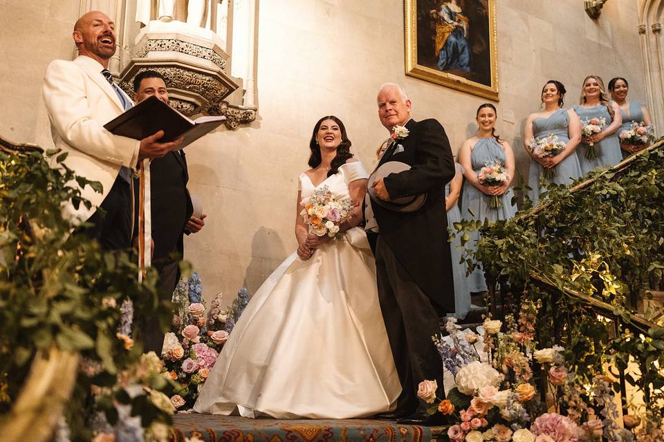 Celebrant led ceremony