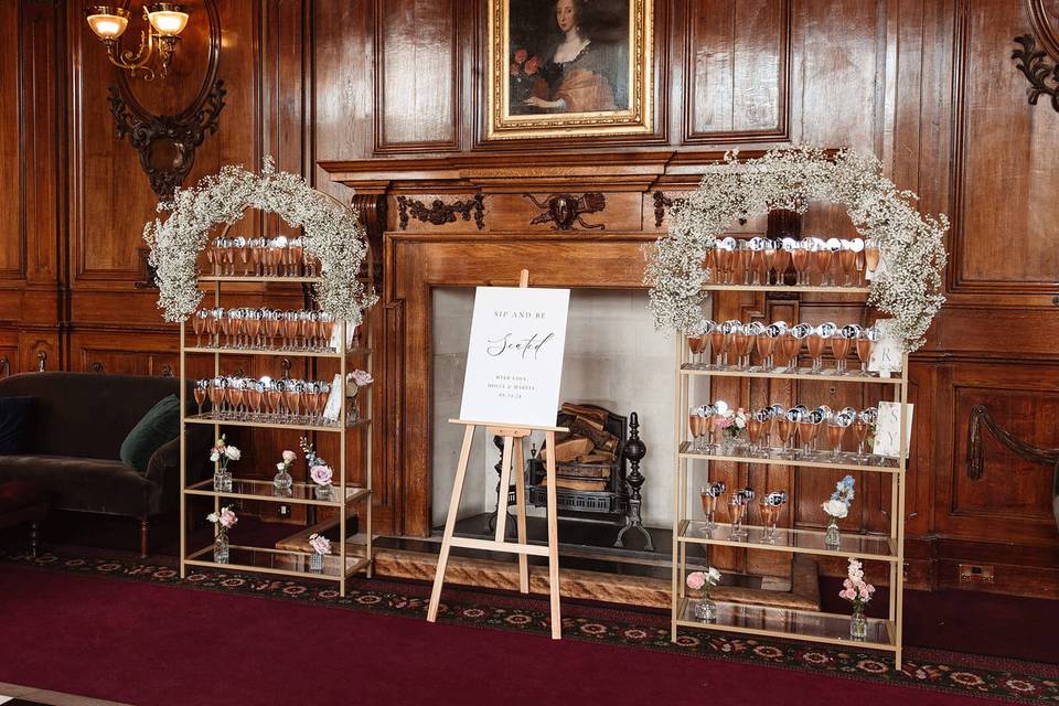 Sesting plan Ashridge House