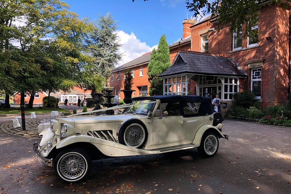 Blue Beauford convertible