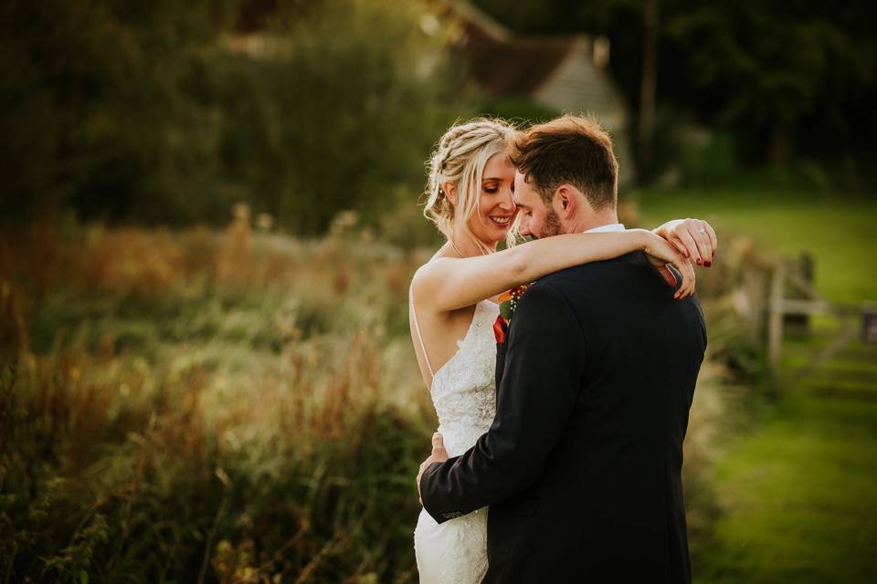 Couple at sunset