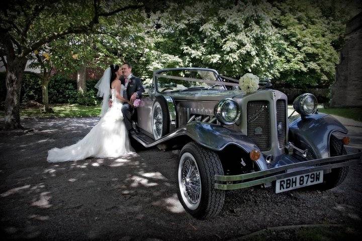 Silver Beauford convertible