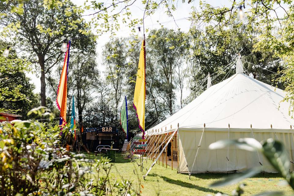 At home festival wedding
