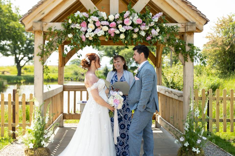 Outdoor wedding