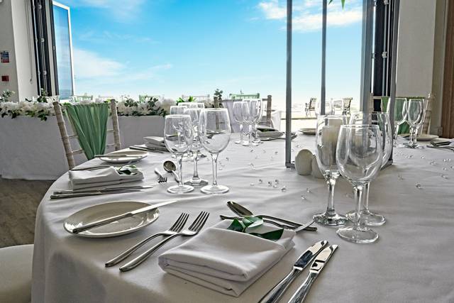 Beautifully laid tables