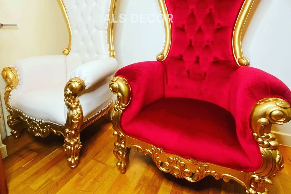 Throne chairs