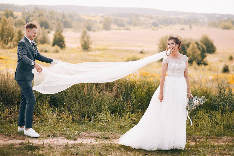 Windswept Couple