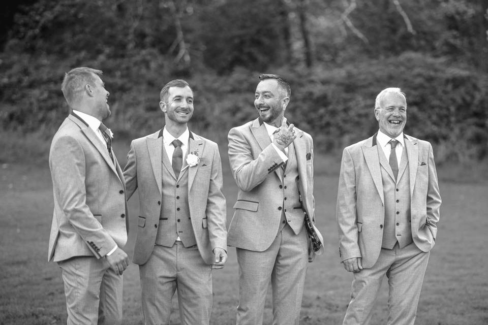 The wedding party