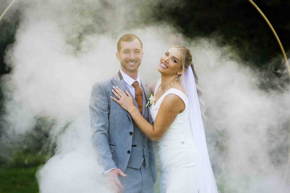 Couple in Smoke