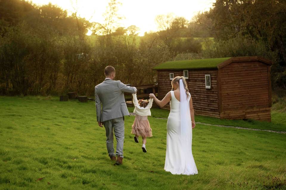Family sunsets