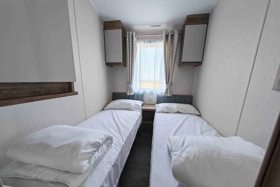 Caravan 12 inside the bedroom