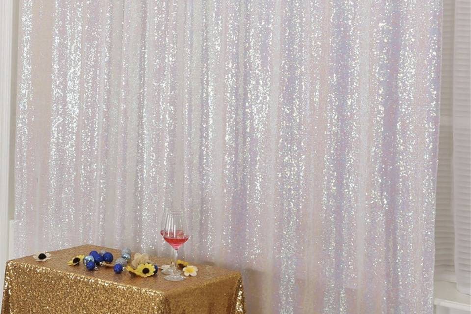 Sequin Backdrop