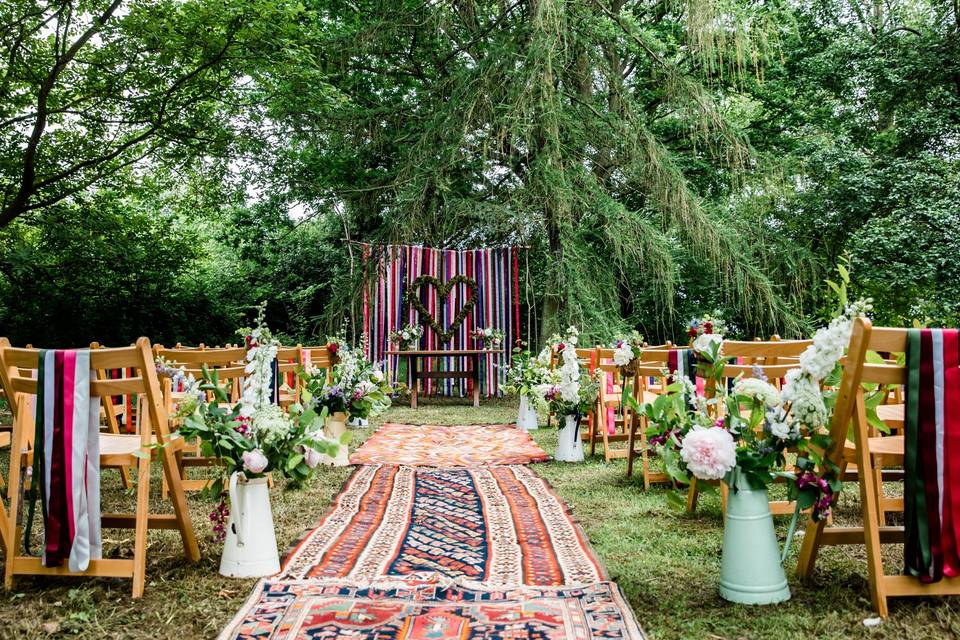 Wedding ceremony Loggia