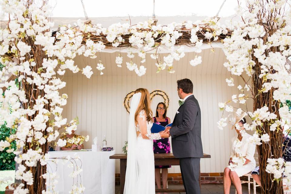 Wedding Loggia in the Marquee