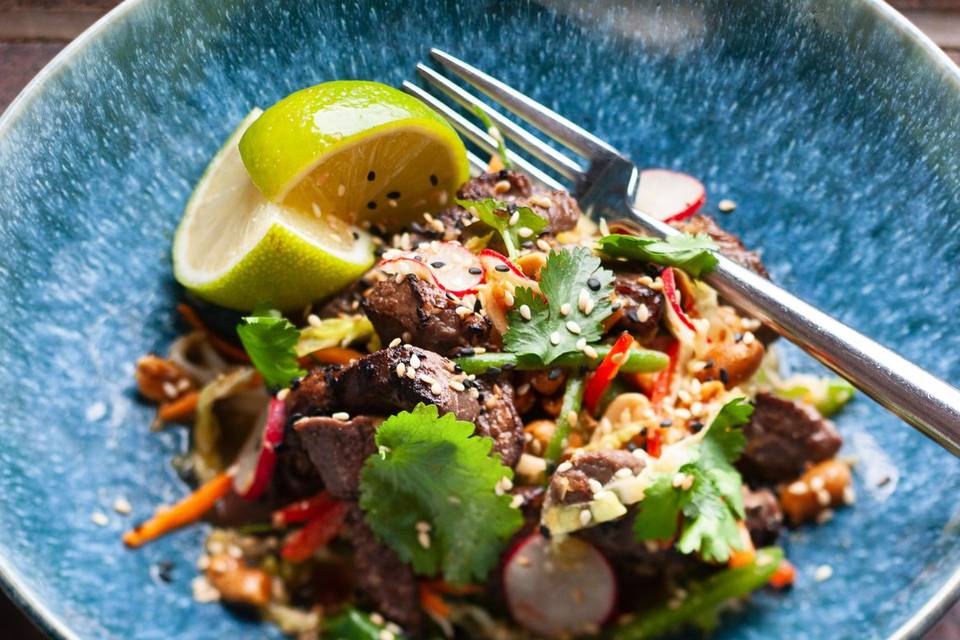 Korean Beef Salad