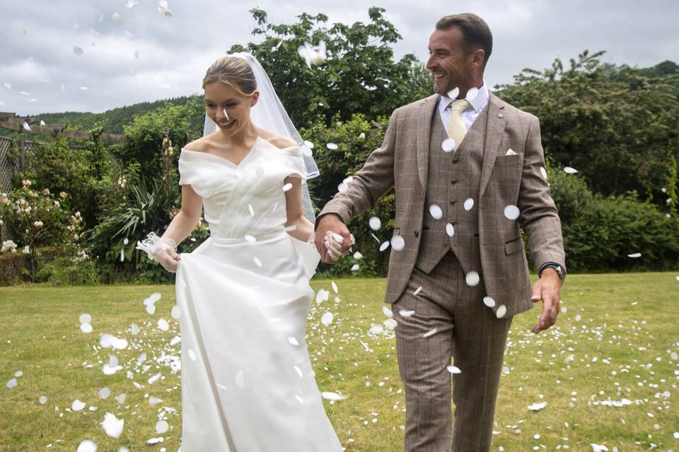 Just married