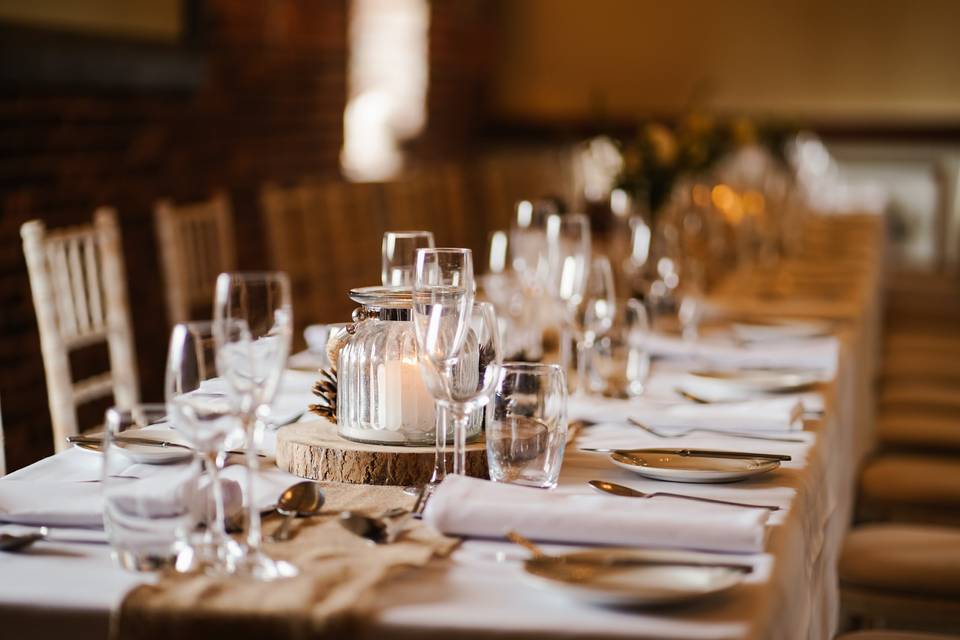 Reception in The Granary Loft