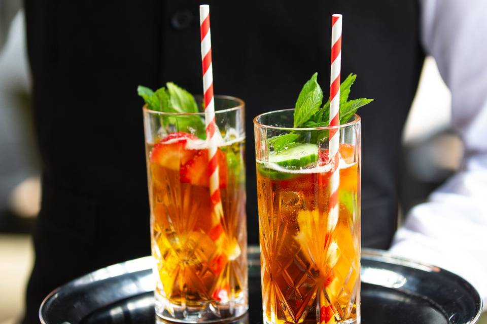 Pimms and Lemonade