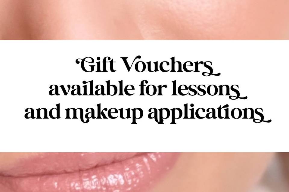 Gift Vouchers available
