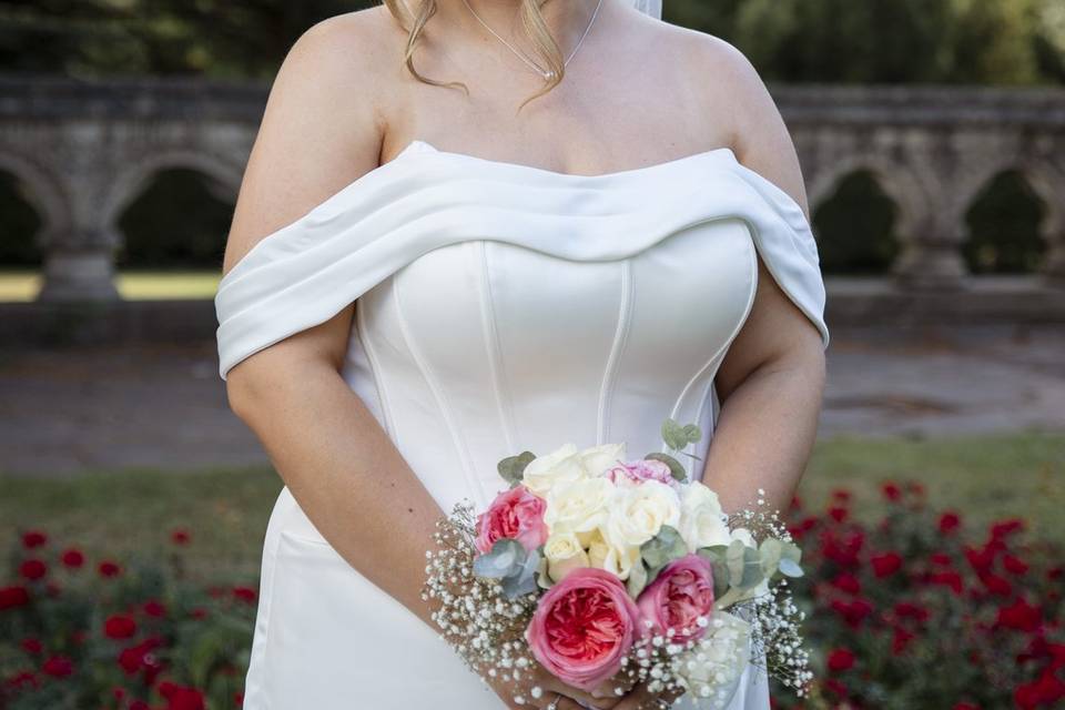 Bride at Insole Court