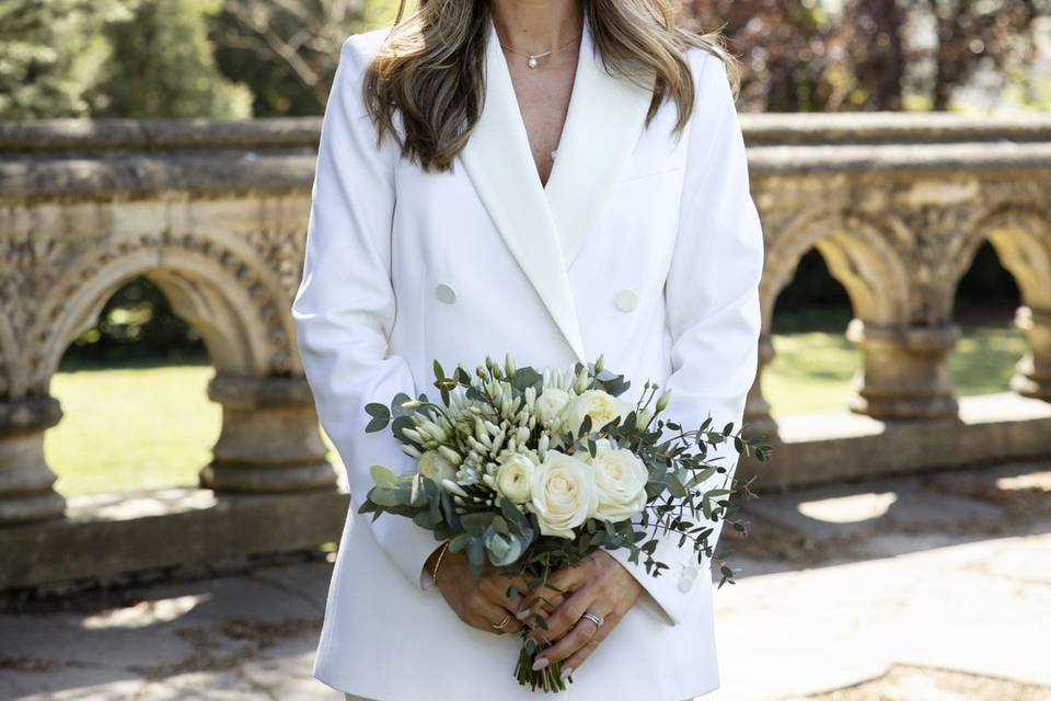 Bride at Insole Court