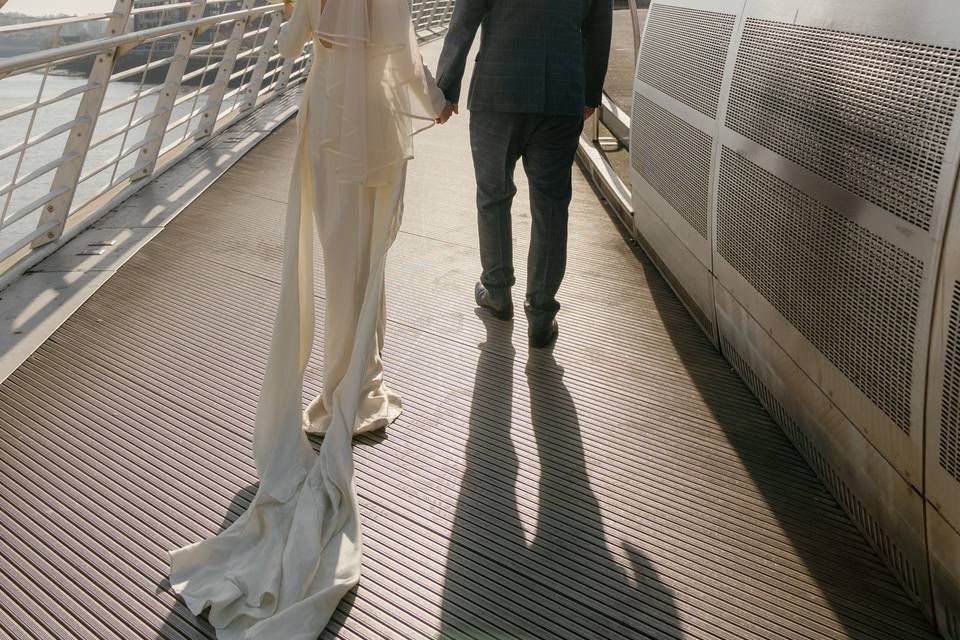 Newcastle Quayside elopement