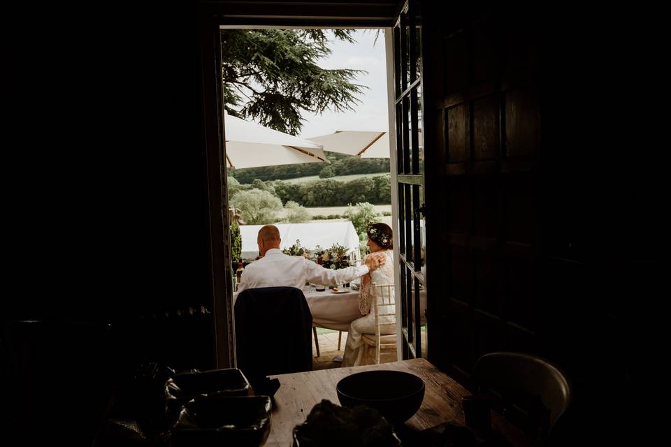 Garden wedding Leeds