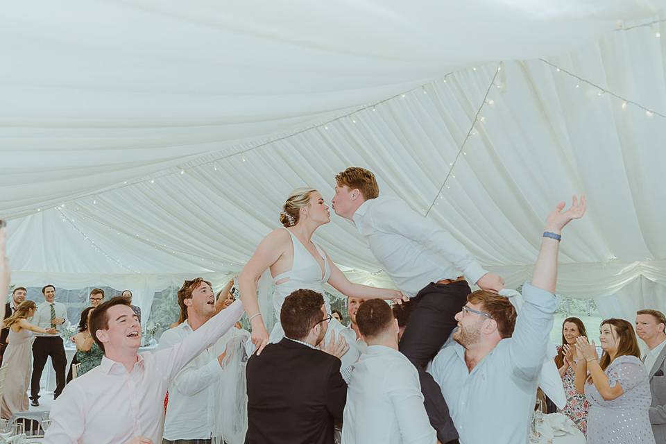 Scottish Borders DIY wedding