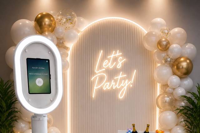 Fun and interactive booth