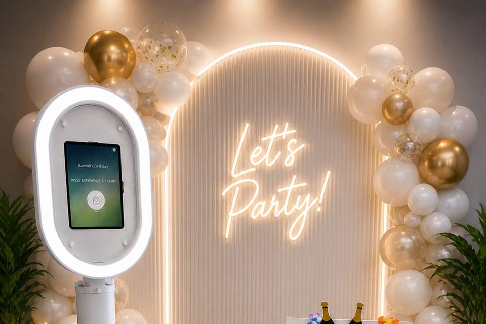 Fun and interactive booth