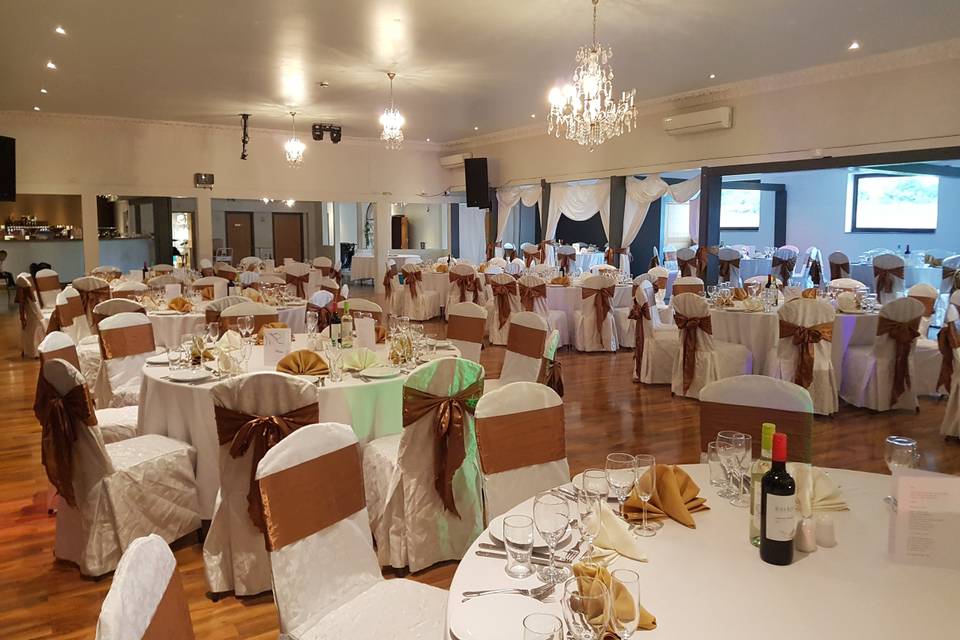 Bespoke wedding reception