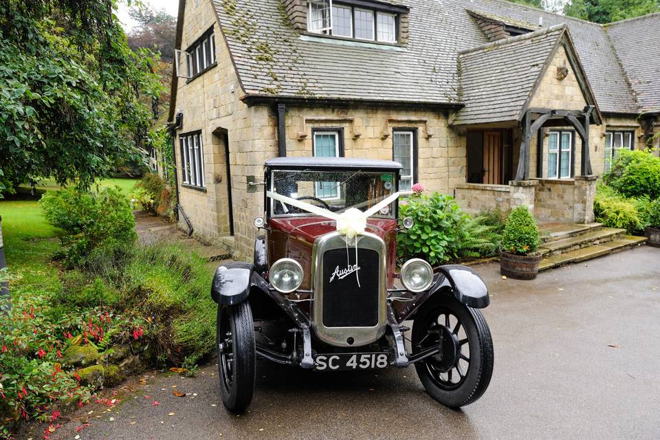 Vintage Red Car