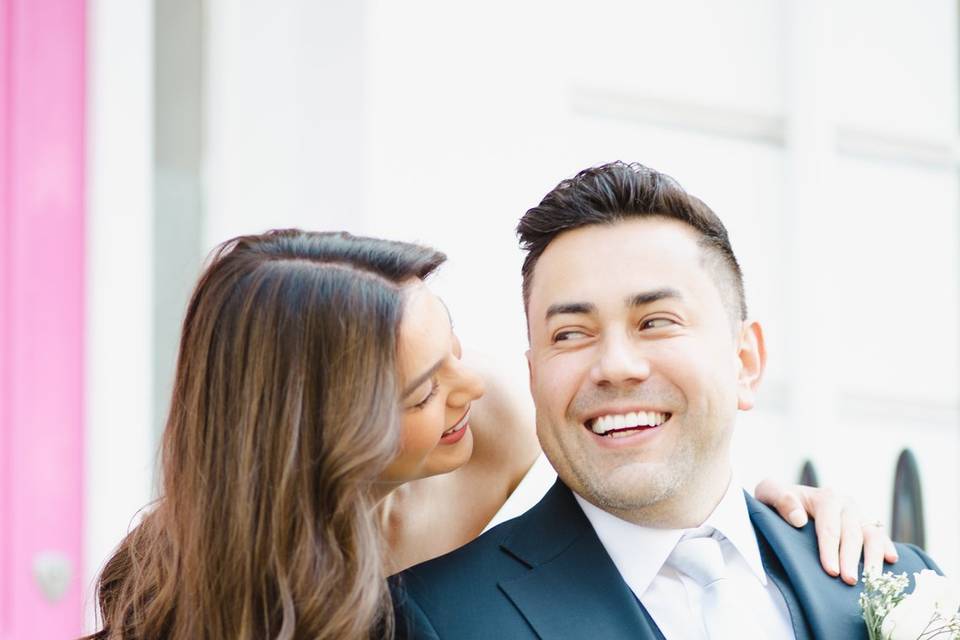 Bride and groom