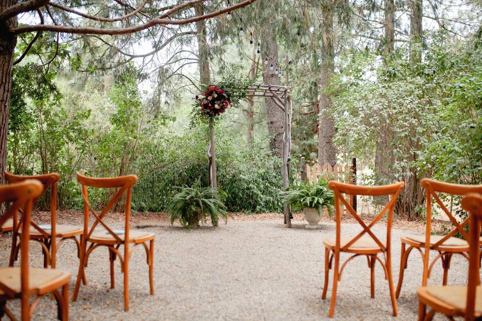 Seating for ceremony