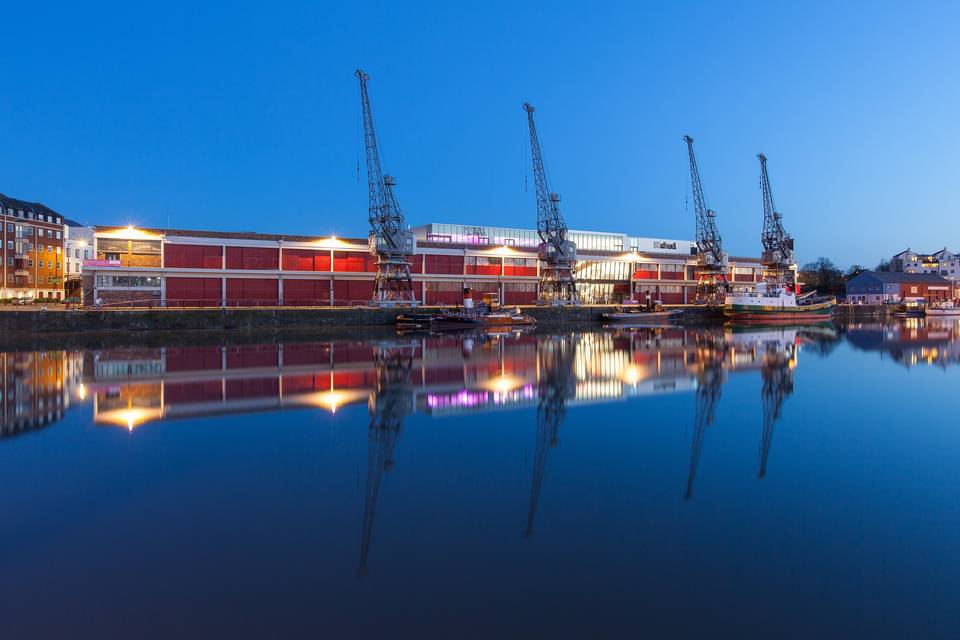 M Shed at Night