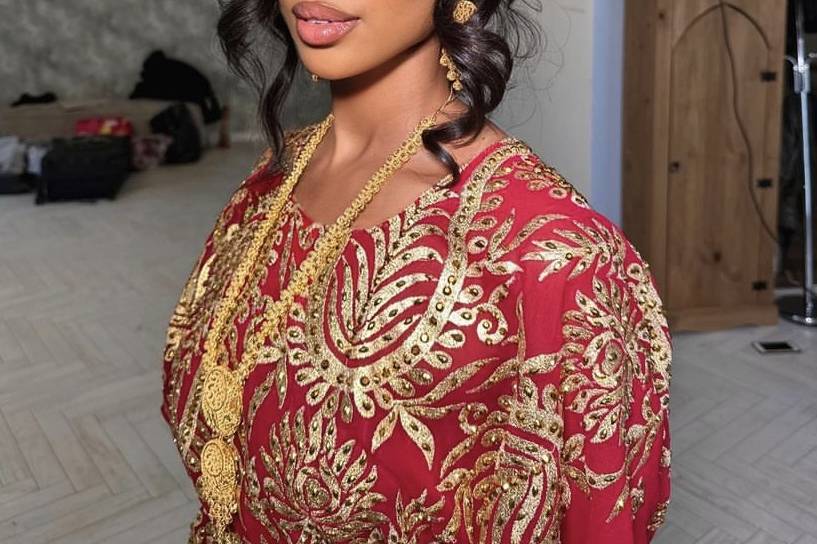 Somali bridal makeup