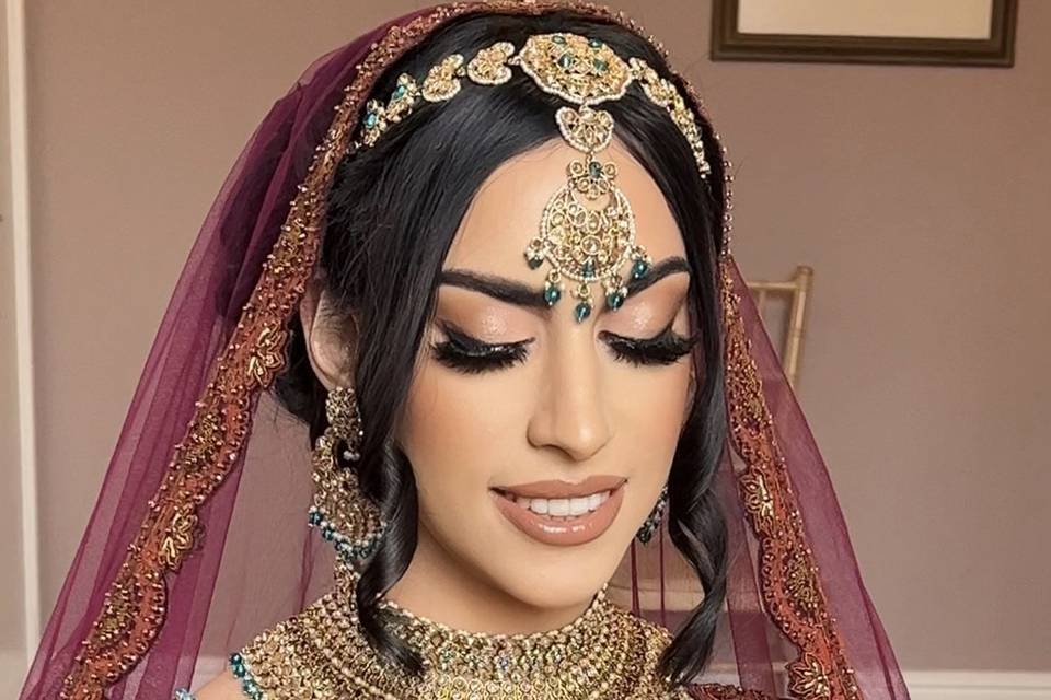 Asian bridal makeup