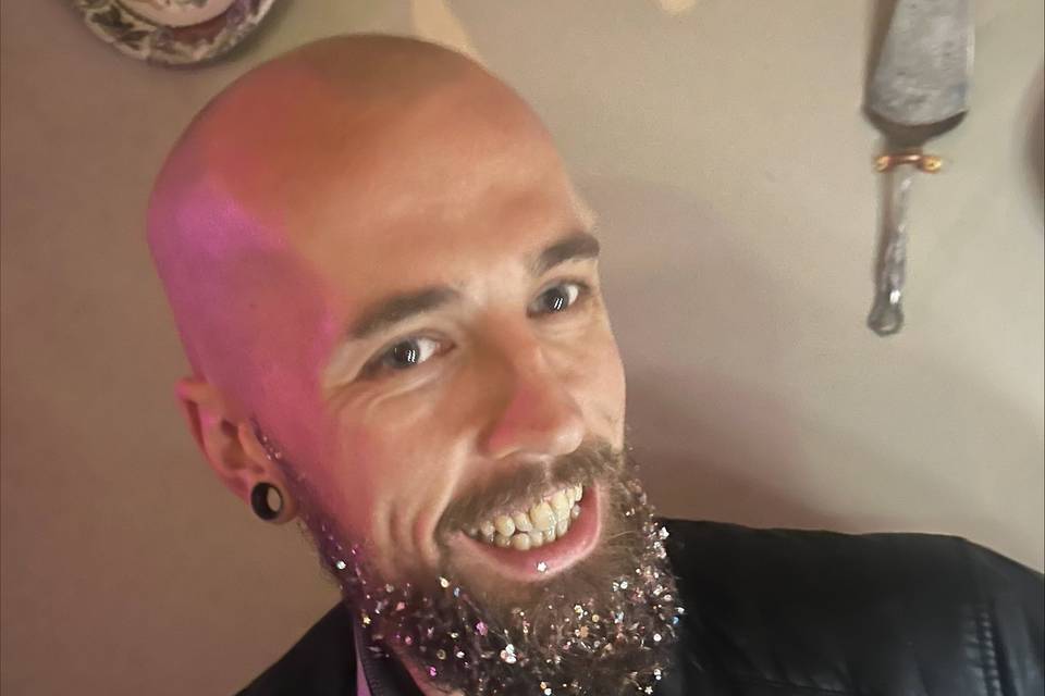 Beard glitter