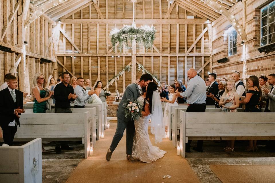 Milling Barn just married