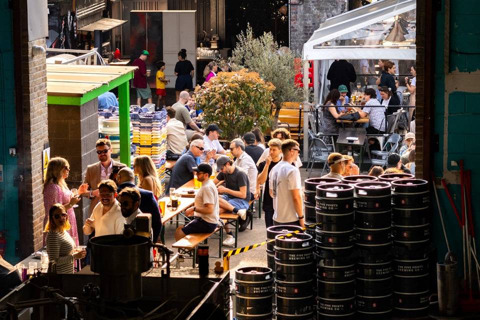 Courtyard from Brewery
