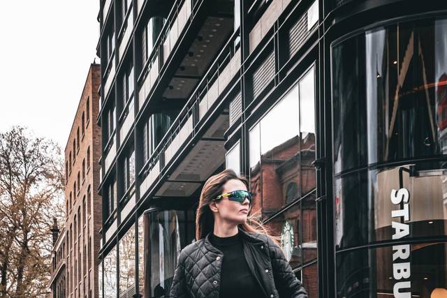 A modern street-style portrait