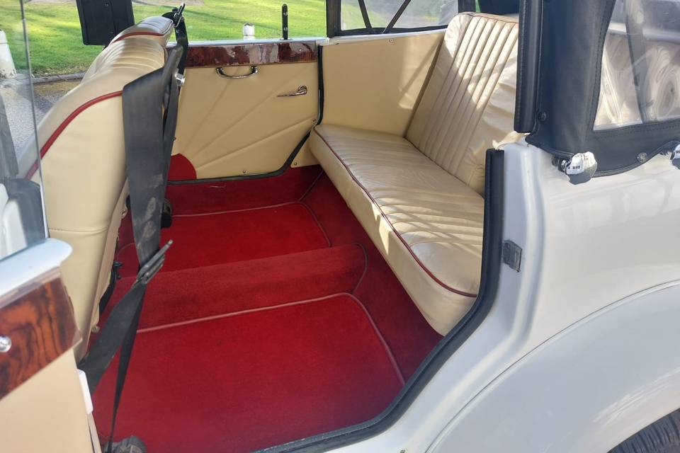 Beauford tourer interior