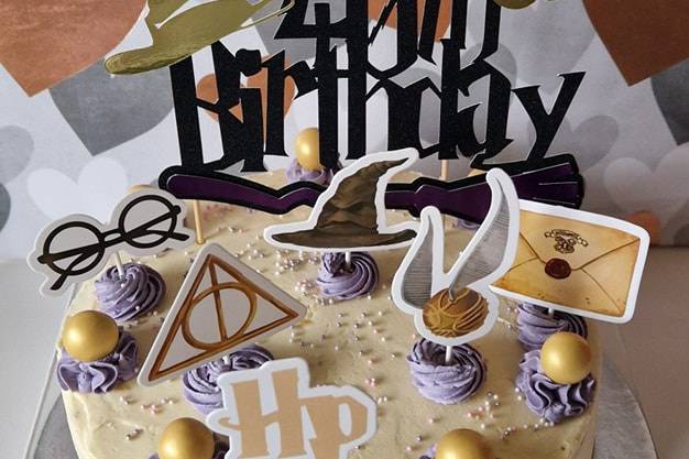 Harry Potter Themed Cake