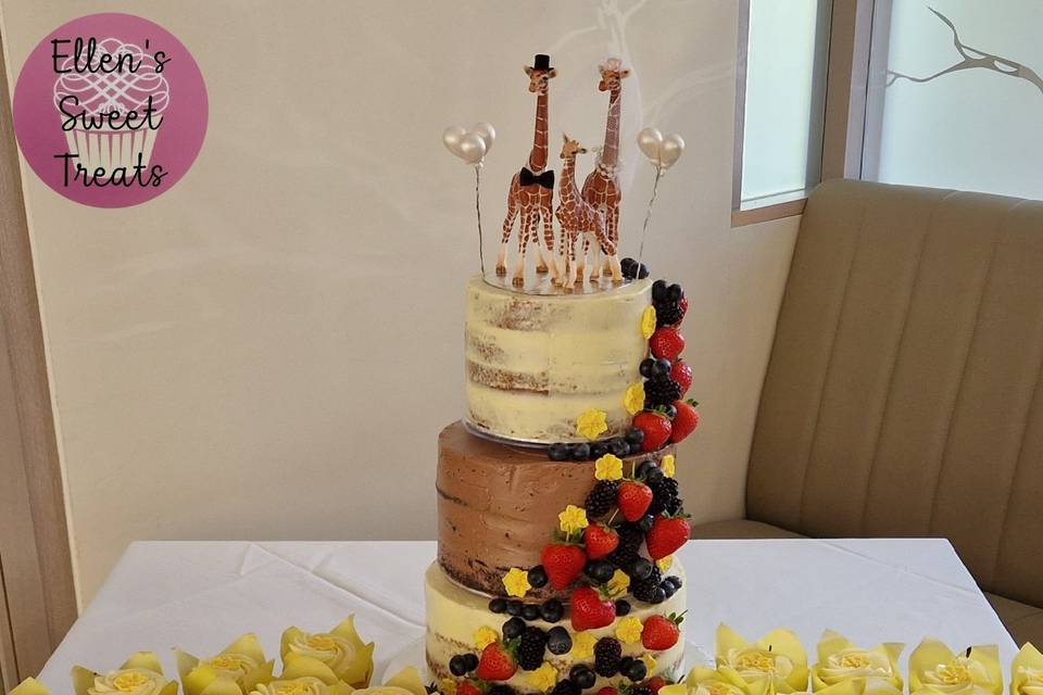 Naked cake