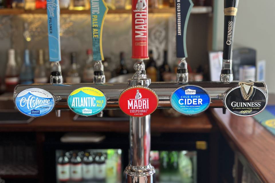 Our Local Beers on Tap