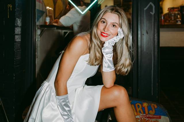 Bride in shoreditch