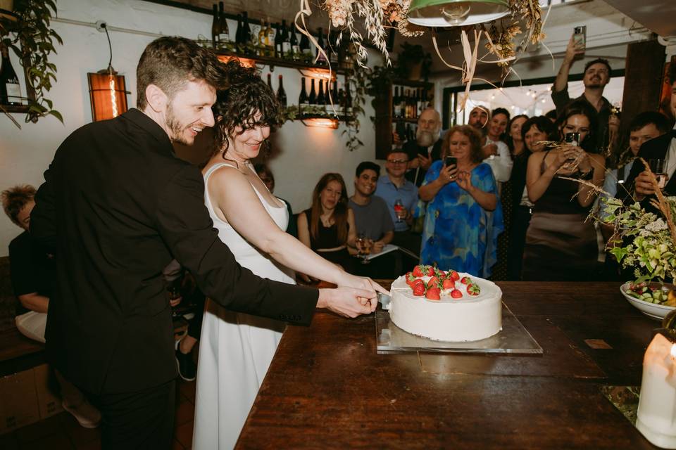 Let's cut this cake!