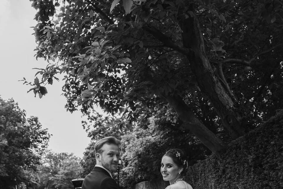 Bnw couple at Regents Park